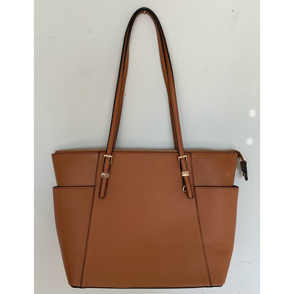 Faux Leather Tote